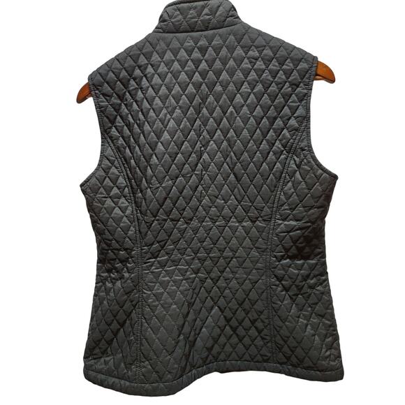Cutter & Buck LSU Tigers Women's Diamond Quilted Pattern Black Vest Size Medium - Picture 2 of 8